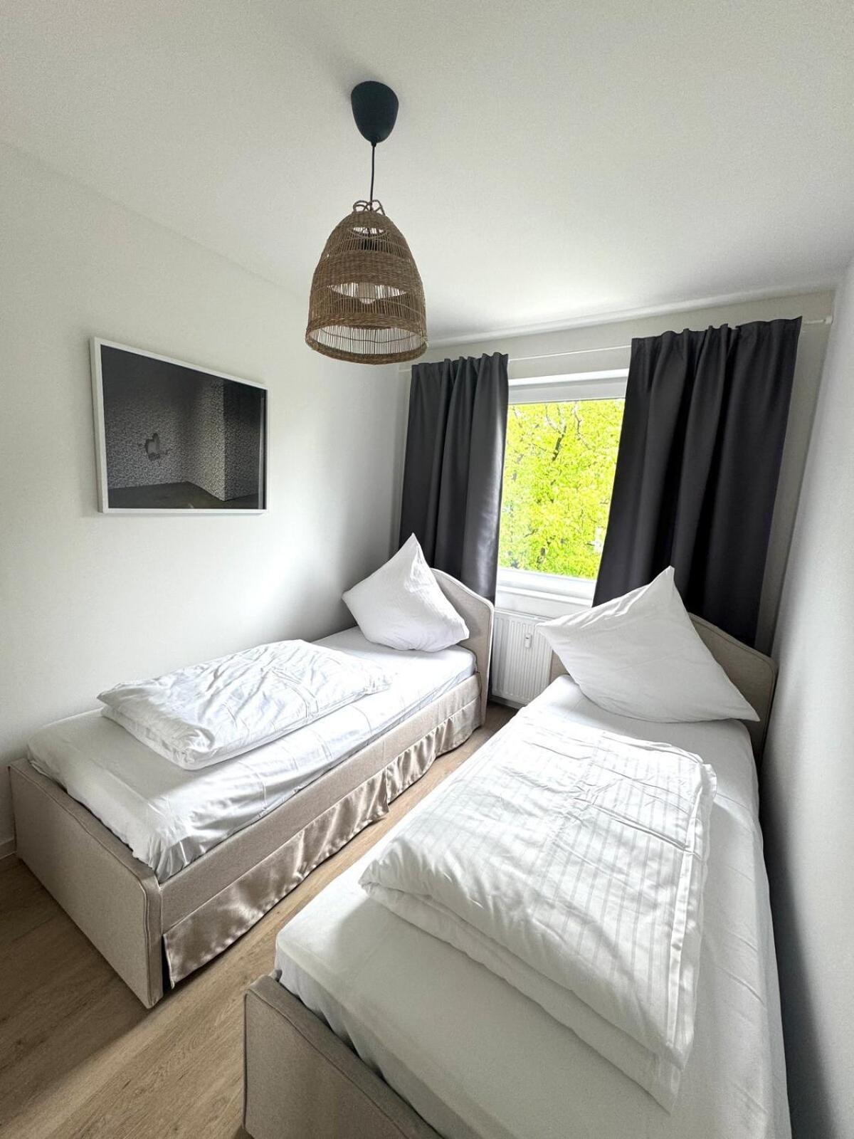 3-Zimmer-Wohnung In Hamburg Am Flughafen エクステリア 写真