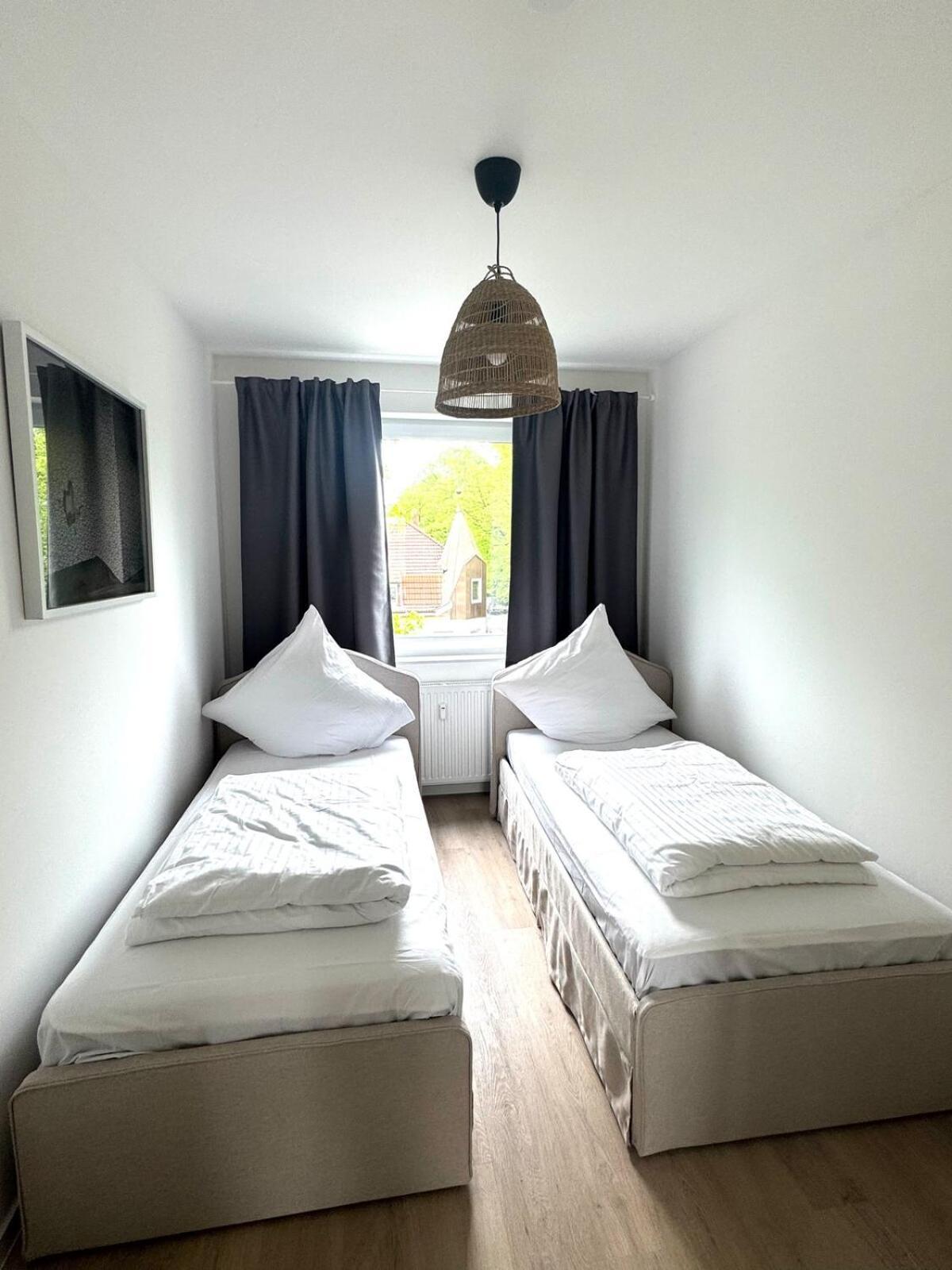 3-Zimmer-Wohnung In Hamburg Am Flughafen エクステリア 写真